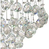 Bright Sea Lighting Edith 4 Light Flush Mount Chandelier