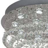 Bright Sea Lighting Savina 14 Light Flush Mount Chandelier