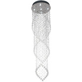 Bright Sea Lighting 180cm Edith 5 Light Pendant