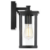 Bright Sea Lighting Black Reese Outdoor Wall Light