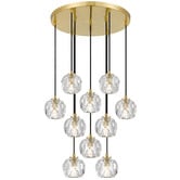 Bright Sea Lighting Zaha 10 Light Pendant
