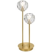Bright Sea Lighting Zaha Crystal 2 Light Table Lamp