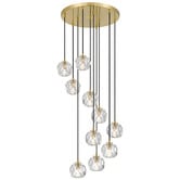Bright Sea Lighting Zaha 10 Light Pendant