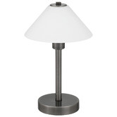 Bright Sea Lighting Ohio Steel Touch Table Lamp with Inline Switch