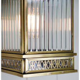 Bright Sea Lighting Brass Tezky Metal &amp; Glass Wall Light