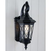 Bright Sea Lighting Black Brinley Outdoor Wall Light