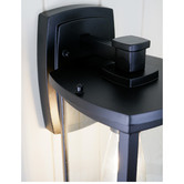 Bright Sea Lighting Black Reese Outdoor Wall Light
