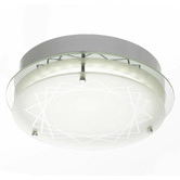 Bright Sea Lighting Margie Metal &amp; Glass Oyster Light