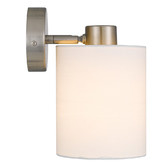 Bright Sea Lighting Orlene Iron Metal &amp; Fabric Wall Light