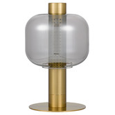 Bright Sea Lighting 40cm Parola Metal &amp; Glass Table Lamp