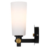 Bright Sea Lighting Black Erebus Wall Light