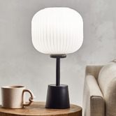 Bright Sea Lighting Elara Frosted Glass Table Lamps