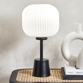 Bright Sea Lighting Elara Frosted Glass Table Lamps