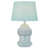 Bright Sea Lighting Bennett Ceramic &amp; Fabric Table Lamp