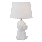 Bright Sea Lighting Bennett Ceramic &amp; Fabric Table Lamp