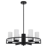 Bright Sea Lighting Cassius 6 Light Metal &amp; Glass Pendant