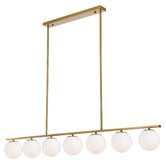 Bright Sea Lighting Blundell Iron 7 Light Linear Pendant