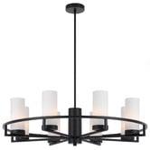 Bright Sea Lighting Cassius Iron 8 Light Pendant