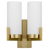 Bright Sea Lighting Cassius Metal &amp; Glass Wall Light