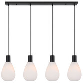 Bright Sea Lighting Blanc 4 Light Pendant