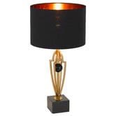 Bright Sea Lighting Toluca Iron Marble Table Lamp