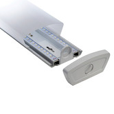 Bright Sea Lighting White Manuel Batten Light