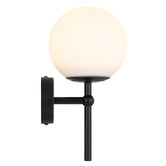 Bright Sea Lighting Ria 1 Light Metal &amp; Glass Wall Lamp