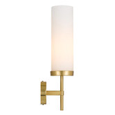 Bright Sea Lighting Alexia Metal &amp; Glass Wall Lamp
