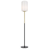 Bright Sea Lighting Alayna Iron &amp; Marble Floor Lamp