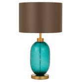 Bright Sea Lighting Logan Bubble Glass Table Lamp