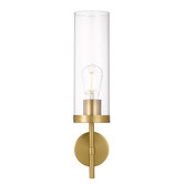 Bright Sea Lighting Alexia Metal &amp; Glass Wall Lamp