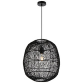Bright Sea Lighting Terri Cocoon Rattan Pendant Light