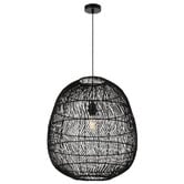 Bright Sea Lighting Terri Cocoon Rattan Pendant Light