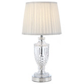 Bright Sea Lighting 47.5cm Haniel Iron &amp; Glass Table Lamp