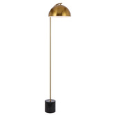Bright Sea Lighting Rosielle Marble &amp; Iron Floor Lamp