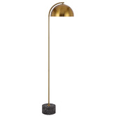 Bright Sea Lighting Rosielle Terrazzo &amp; Iron Floor Lamp