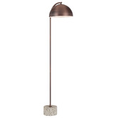 Bright Sea Lighting Rosielle Terrazzo &amp; Iron Floor Lamp