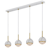 Bright Sea Lighting Oneta 4 Light Iron Pendant