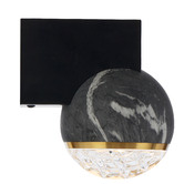 Bright Sea Lighting Hikaru Iron Wall Light