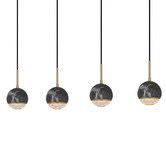 Bright Sea Lighting Oneta 4 Light Iron Pendant