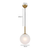 Bright Sea Lighting Egan 1 Pendant Light