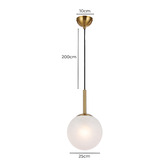 Bright Sea Lighting Egan 1 Pendant Light