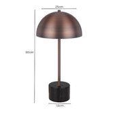 Bright Sea Lighting Orlo Marble Iron Table Lamp