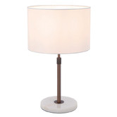 Bright Sea Lighting Ivar Marble &amp; Brass Table Lamp