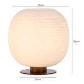 Bright Sea Lighting Izar Iron Table Lamp