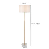 Bright Sea Lighting Ivar Floor Lamp