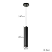 Bright Sea Lighting Kask Black Pendant Light
