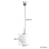 Bright Sea Lighting Egan Ples Iron Pendant Light