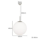 Bright Sea Lighting Egan Ples Iron Pendant Light