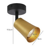 Bright Sea Lighting Alvey Metal Spotlight
